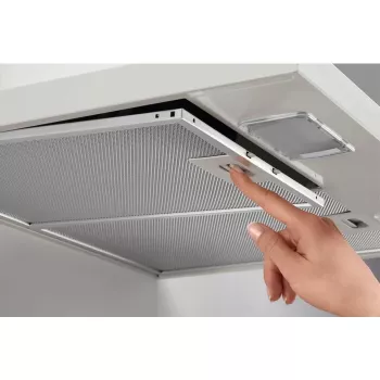 Elektryczny okap kuchenny ścienny Electrolux EFC226V w kolorze kremowym, 420 m³/h