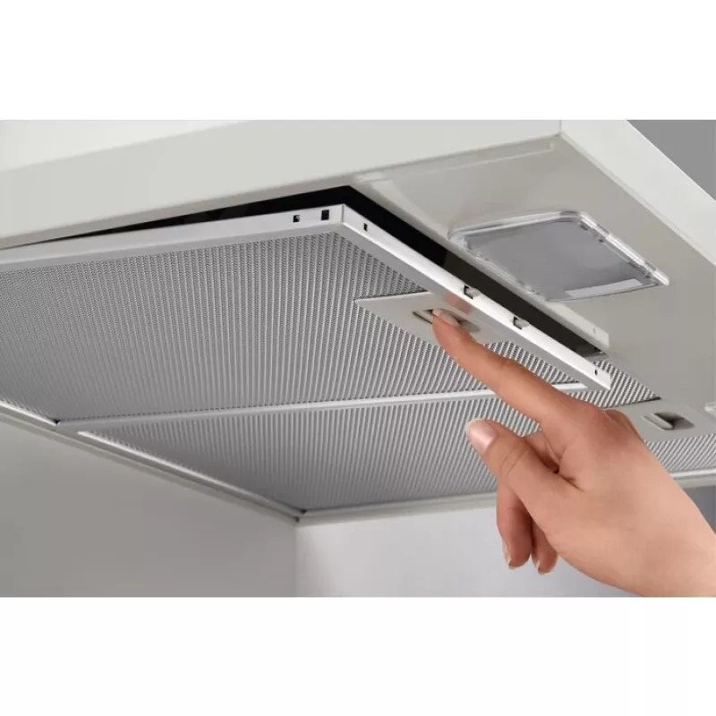 Elektryczny okap kuchenny ścienny Electrolux EFC226V w kolorze kremowym, 420 m³/h