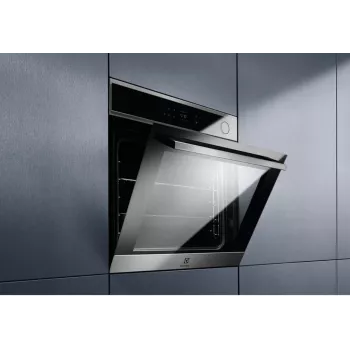 Electrolux EOC8P39WX Wbudowany piekarnik jednofunkcyjny z czyszczeniem pirolitycznym, 71L, klasa energetyczna A+, stal nierdzewna