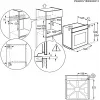 Electrolux EOD3H70X Wbudowany Piekarnik Elektryczny 72L Stal Nierdzewna