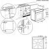 Electrolux EOD3H70X Wbudowany Piekarnik Elektryczny 72L Stal Nierdzewna