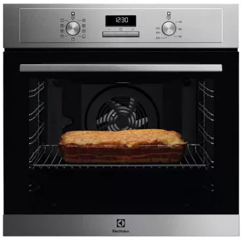 Electrolux EOF3H70X Wbudowany Elektryczny Piekarnik Pojedynczy, 72L, Klasa Energetyczna A+, Stal Nierdzewna