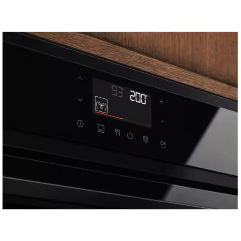 Electrolux EOF7P86H3 Wbudowany Piekarnik Elektryczny 71L Pirolityczny Samoczyszczący Klasa Energetyczna A+ z SenseCook i SteamBake