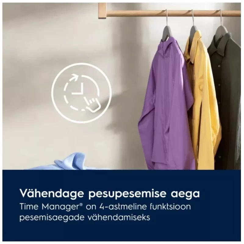 Pralka ładowana od przodu Electrolux EW6F8492E 9kg 1400obr/min (silnik inwerterowy, klasa energetyczna A, biała)