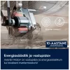 Pralka ładowana od przodu Electrolux EW6F8492E 9kg 1400obr/min (silnik inwerterowy, klasa energetyczna A, biała)