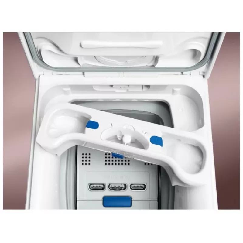 Pralka ładowana od góry Electrolux EW6T826E - pojemność 8 kg, prędkość wirowania 1200 obr/min, klasa energetyczna C, wolnostojąca