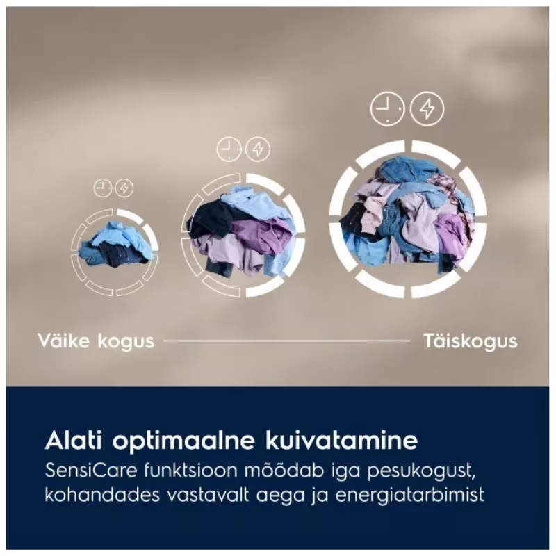Suszarka bębnowa z pompą ciepła Electrolux EW7D495UDE, 9 kg, A++