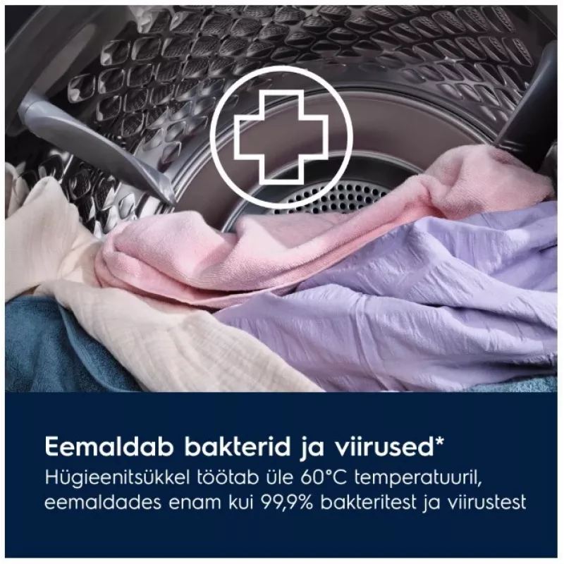 Suszarka bębnowa z pompą ciepła Electrolux EW7D495UDE, 9 kg, A++
