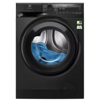 Electrolux EW8FG5602CDE Wolnostojąca pralka ładowana od przodu z UltraCare i programem parowym, 10 kg, 1600 obr./min, Czarny