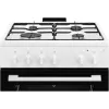 Electrolux LKG604012W Wolnostojąca kuchenka gazowa z piekarnikiem gazowym, 60 cm, biała
