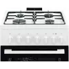 Electrolux LKK520032W Wolnostojąca kuchenka gazowo-elektryczna, 50 cm, biała
