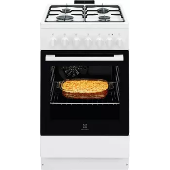 Electrolux LKK520032W Wolnostojąca kuchenka gazowo-elektryczna, 50 cm, biała