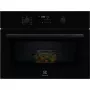 Electrolux LVM6E46Z Wbudowany mikrofalowy piekarnik kombinowany z grillem, 46 L, 900 W, sterowanie dotykowe, czarny