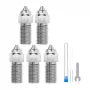 Zestaw dysz ze stali hartowanej ELEGOO Neptune 4 / 4 Pro (0,4 mm x3, 0,6 mm x1, 0,8 mm x1)