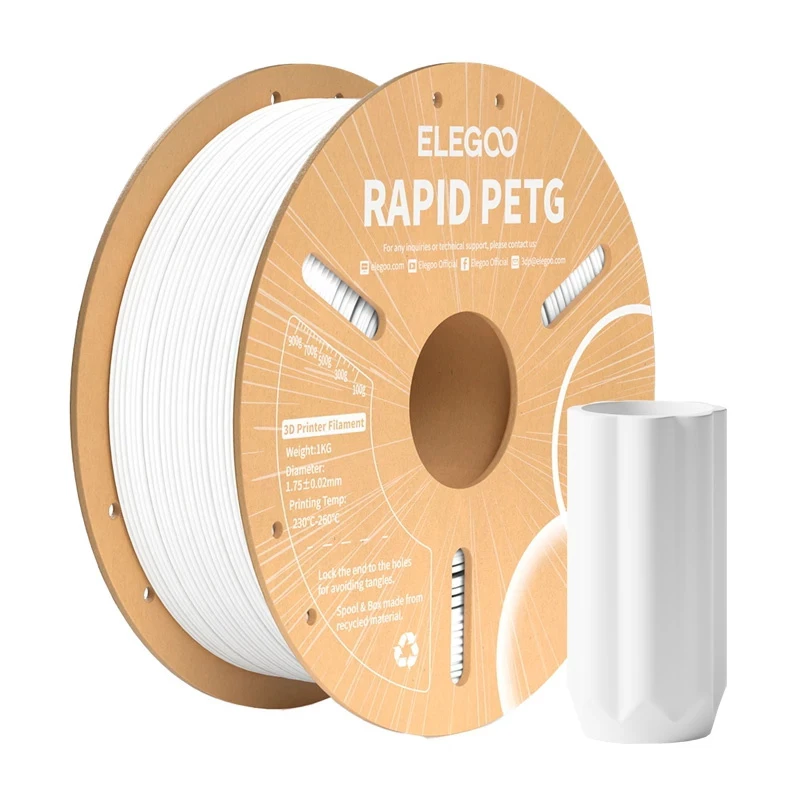 ELEGOO Rapid PETG Filament (Biały)