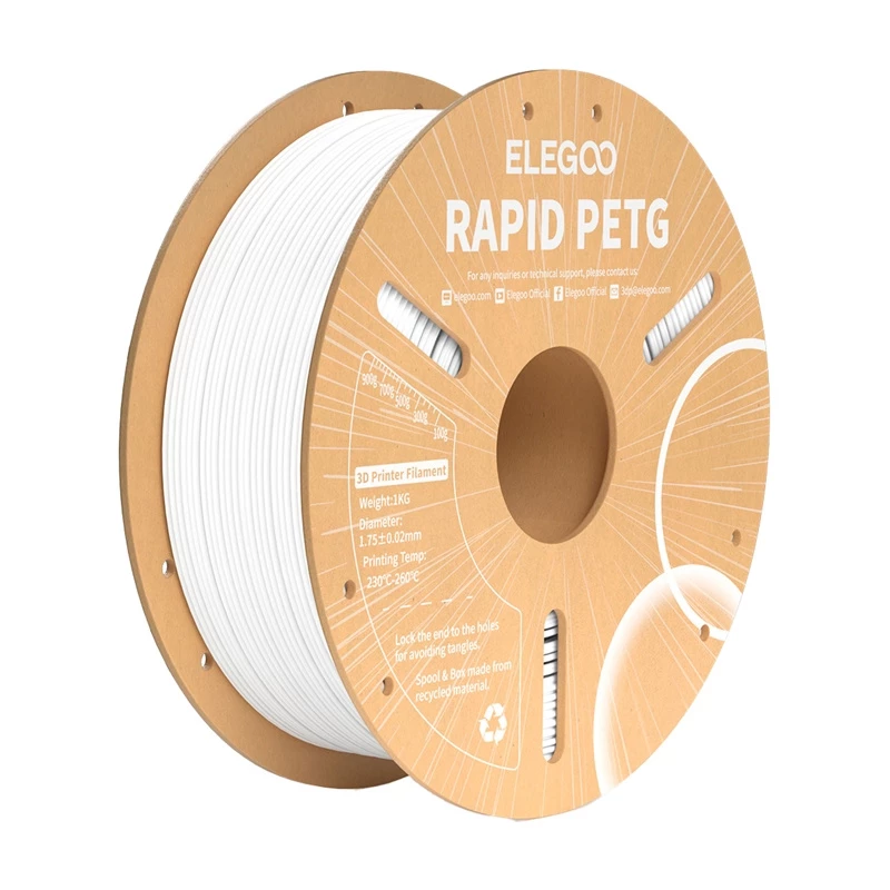 ELEGOO Rapid PETG Filament (Biały)