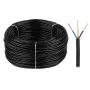 ELEKTROKABEL OMY 3x1.5 mm² 300/300V elastyczny kabel elektryczny PVC, czarny