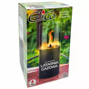 ELICO Zewnętrzna Latarnia Gazowa z Kartuszem 190g FM-HT-700