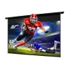 Elite Screens Spectrum Series Electric125H 125 inch Elektryczny Motoryzowany Ekran Projektora z Materiałem MaxWhite FG, Proporcje 16:9, Biała Obudowa