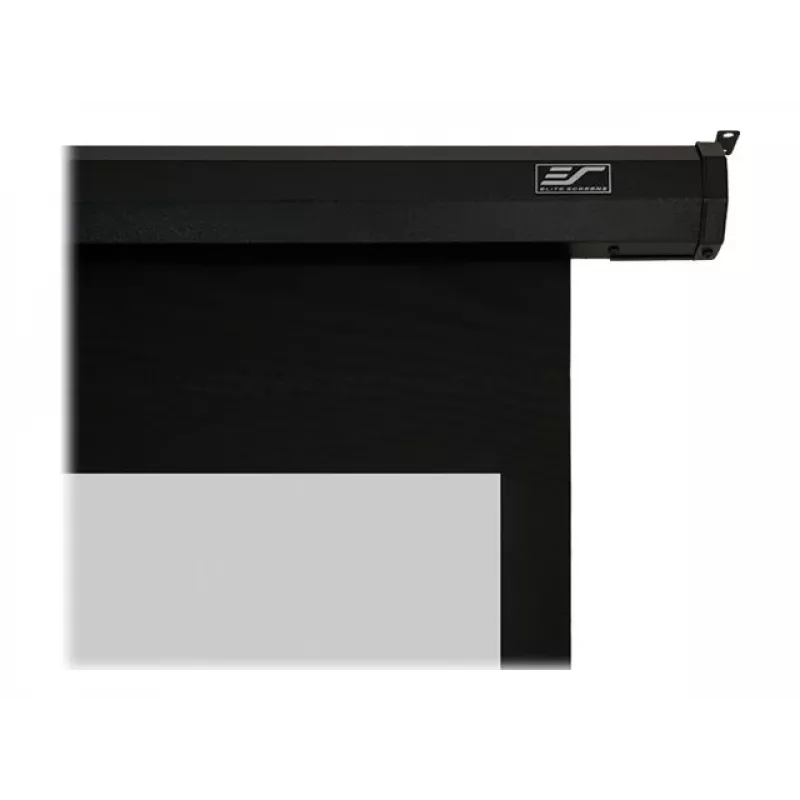 Elite Screens Spectrum Series Electric125H 125 inch Elektryczny Motoryzowany Ekran Projektora z Materiałem MaxWhite FG, Proporcje 16:9, Biała Obudowa