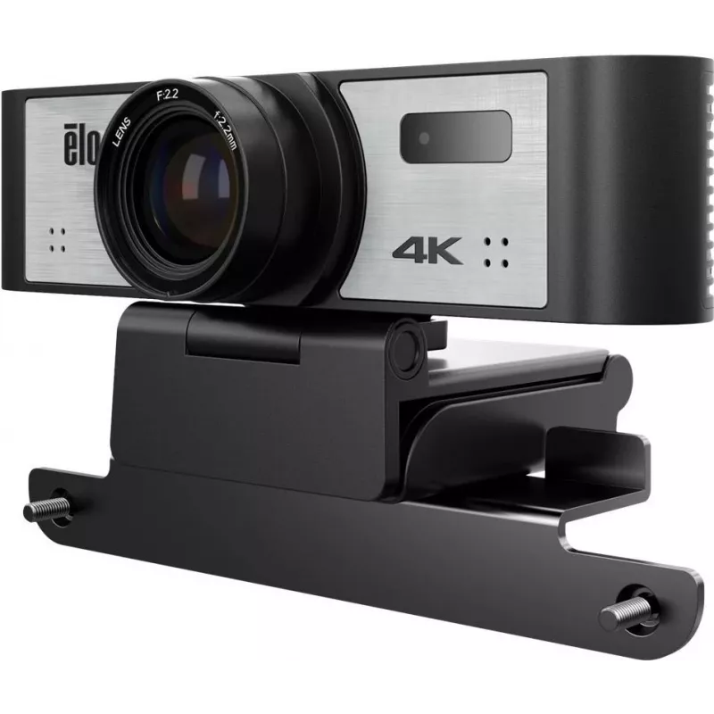 Zestaw kamery konferencyjnej Elo 4K z USB-C, pilotem, kablem 1,8 m, kompatybilny z ekranami dotykowymi Elo 03-Series (E988153)