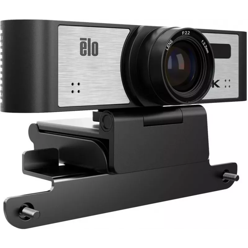 Zestaw kamery konferencyjnej Elo 4K z USB-C, pilotem, kablem 1,8 m, kompatybilny z ekranami dotykowymi Elo 03-Series (E988153)