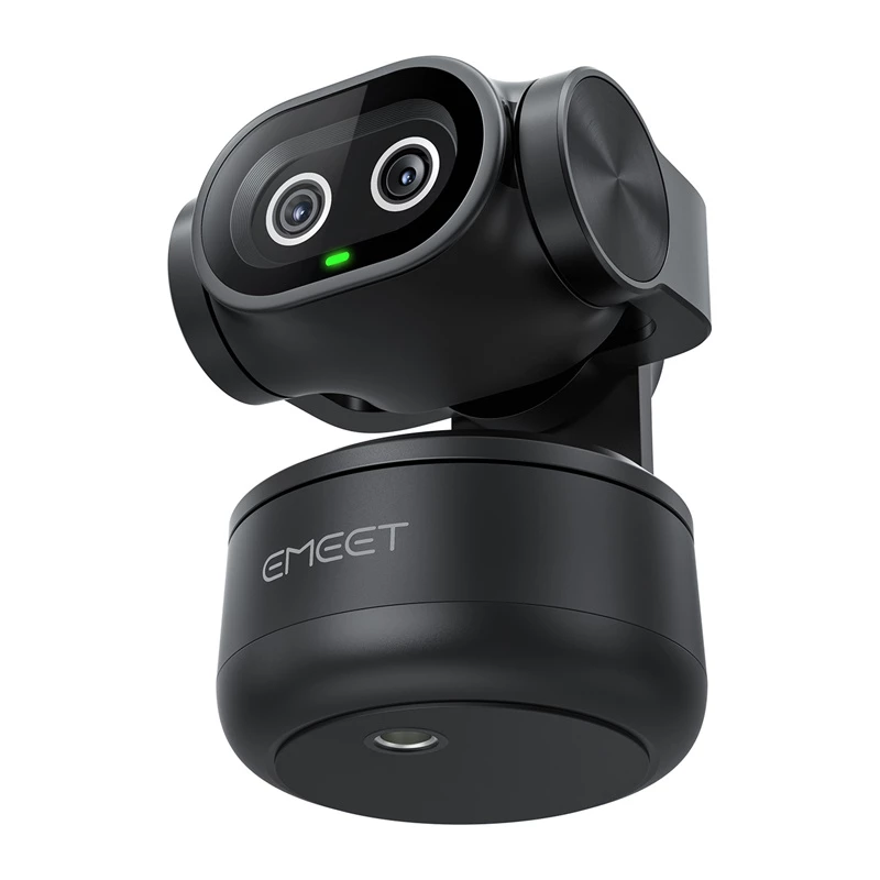 EMEET Pixy Kamera internetowa E3138 - Full HD 1080p 60fps, autofokus, redukcja szumów AI, czarna