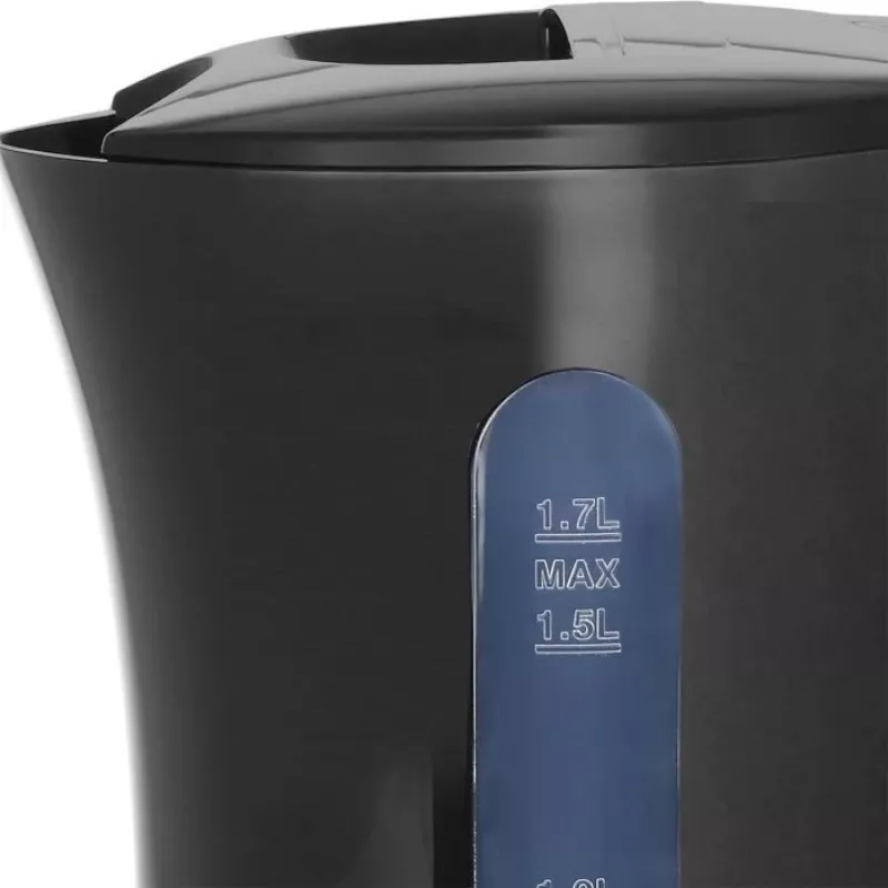 Emerio WK-123483 Czajnik elektryczny 1.7L Czarny 2200W Bezprzewodowy ze wskaźnikiem poziomu wody