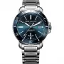 EMILE CHOURIET Męski Automatyczny Zegarek Nurkowy 42mm Stal Szlachetna Czarna Tarcza 081169G6AW986