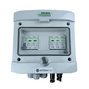 EMITER DCAC Hermetyczna IP65 Skrzynka PV z Noark Type 2 SPD, 1 String, 1 MPPT, 16A 1-Faza
