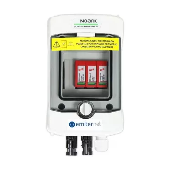 EMITER Rozdzielnica DC hermetyczna IP65 EMITTER z ogranicznikiem przepięć DC Dehn 1000V typ 2, 1x string PV, 1x MPPT