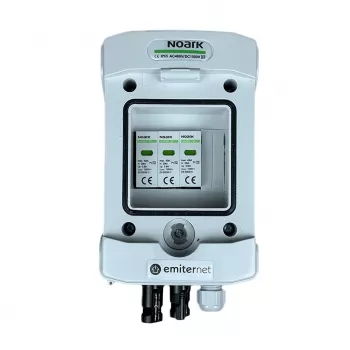 EMITER Switchgear Attached DC Hermetic IP65 EMITTER z Noark 1000V Type 2 DC ogranicznikiem przepięć, 1x PV String, 1x MPPT