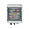 EMITER Rozdzielnica DC/AC Hermetyczna IP65 z Ogranicznikami Przepięć Dehn DC 1000V Typ 2, 2 x String PV, 2 x MPPT // AC Dehn Typ 2, 10A 3-Fazowy, RCD Typ A 40A/300mA