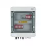 EMITER Switchgear Attached DCAC Hermetic IP65 EMITTER z DC Ogranicznikiem Przepięć Dehn 1000V Typ 2, 2 x PV String, 2 x MPPT // og. AC Dehn Typ 2, 10A 3-F
