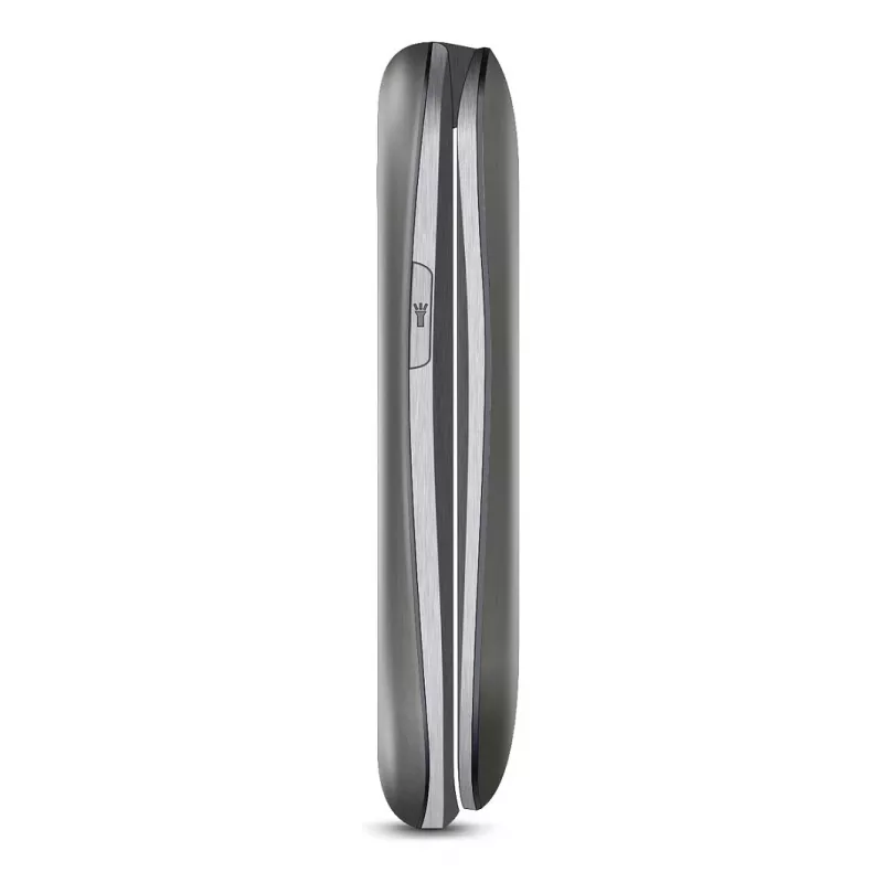 Emporia ONE V200i Telefon z klapką, wyświetlacz 2,31 cala, Dual SIM, przycisk SOS, Space Grey/Silver