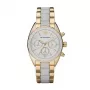 Zegarek damski Emporio Armani AR5944 ze stali szlachetnej w kolorze różowego złota, chronograf, 38 mm