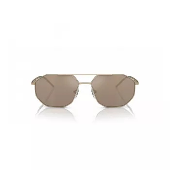 Okulary przeciwsłoneczne EMPORIO ARMANI EA2147-30025A Matowa Czerń Szary Prostokątne Męskie