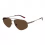 EMPORIO ARMANI EA2156-300673 Okulary przeciwsłoneczne męskie, matowa czerń, ciemnoszare soczewki, 59 mm
