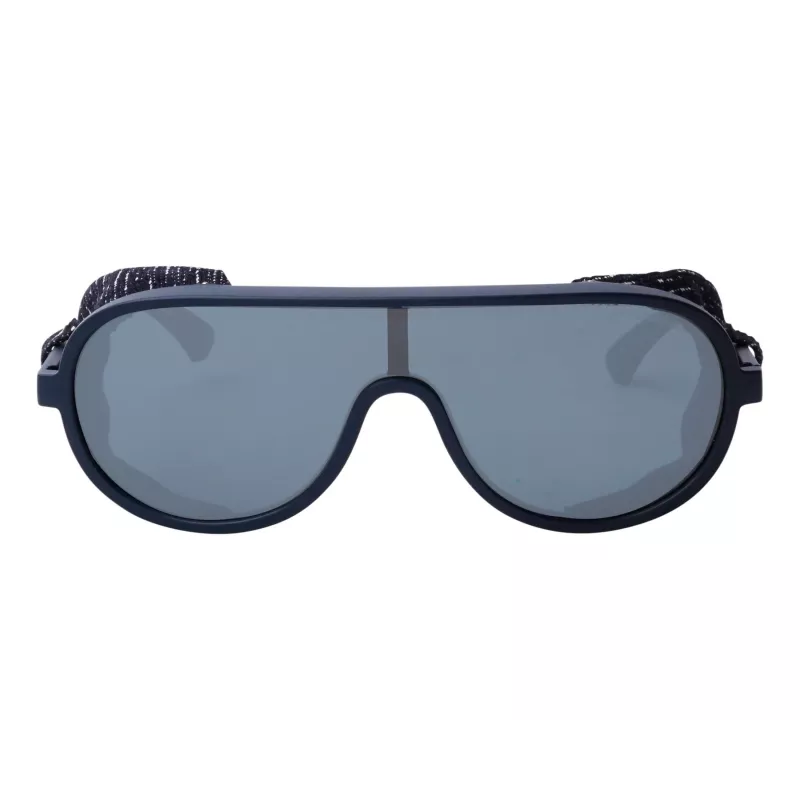 EMPORIO ARMANI EA4166Z58726G Pilot Sunglasses Matte Black Grey Mirror