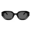 EMPORIO ARMANI EA4230U501787 Okulary przeciwsłoneczne męskie Kwadratowa czarna oprawka szare szkło 48/25/145 mm