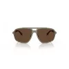 EMPORIO ARMANI EA4236U543773 Okulary przeciwsłoneczne męskie Havana Acetate Brązowy Gradient 59mm