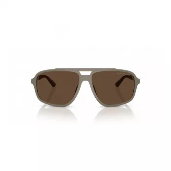 EMPORIO ARMANI EA4236U543773 Okulary przeciwsłoneczne męskie Havana Acetate Brązowy Gradient 59mm