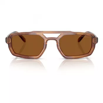 Okulary przeciwsłoneczne EMPORIO ARMANI EA4240U620373 dla mężczyzn - matowa czarna oprawka, ciemnoszare szkła, 53mm