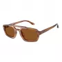 Okulary przeciwsłoneczne EMPORIO ARMANI EA4240U620373 dla mężczyzn - matowa czarna oprawka, ciemnoszare szkła, 53mm