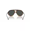 EMPORIO ARMANI EA4242U 621287 Okulary przeciwsłoneczne męskie Matowa czerń Szary 56mm