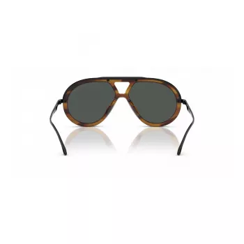 EMPORIO ARMANI EA4242U 621287 Okulary przeciwsłoneczne męskie Matowa czerń Szary 56mm