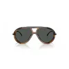 EMPORIO ARMANI EA4242U 621287 Okulary przeciwsłoneczne męskie Matowa czerń Szary 56mm