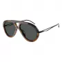 EMPORIO ARMANI EA4242U 621287 Okulary przeciwsłoneczne męskie Matowa czerń Szary 56mm