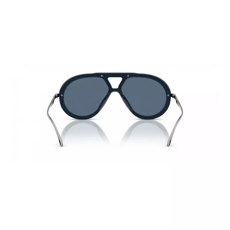 EMPORIO ARMANI EA4242U621380 Okulary przeciwsłoneczne męskie - Oprawka matowa czarna, soczewki gradientowe szare, 56mm