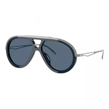 EMPORIO ARMANI EA4242U621380 Okulary przeciwsłoneczne męskie - Oprawka matowa czarna, soczewki gradientowe szare, 56mm